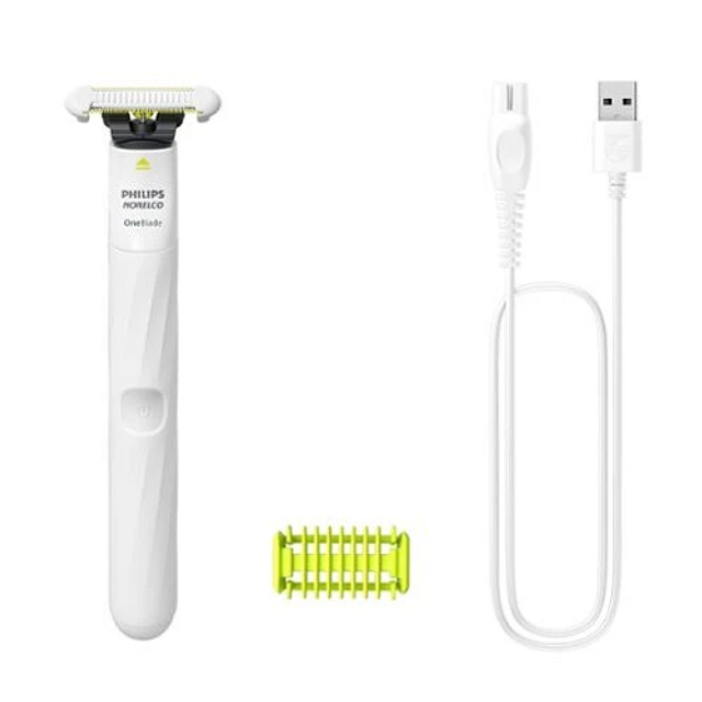 Philips Norelco OneBlade Intimate Pubic Groomer - White