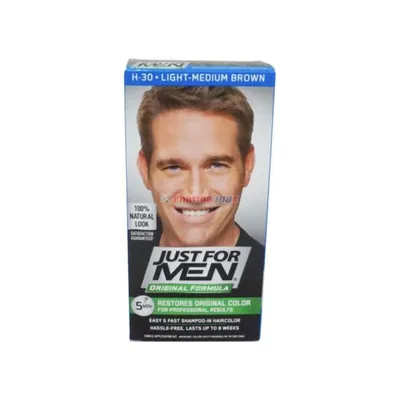 Just For Men Hair Color Light Medium Brown H-30