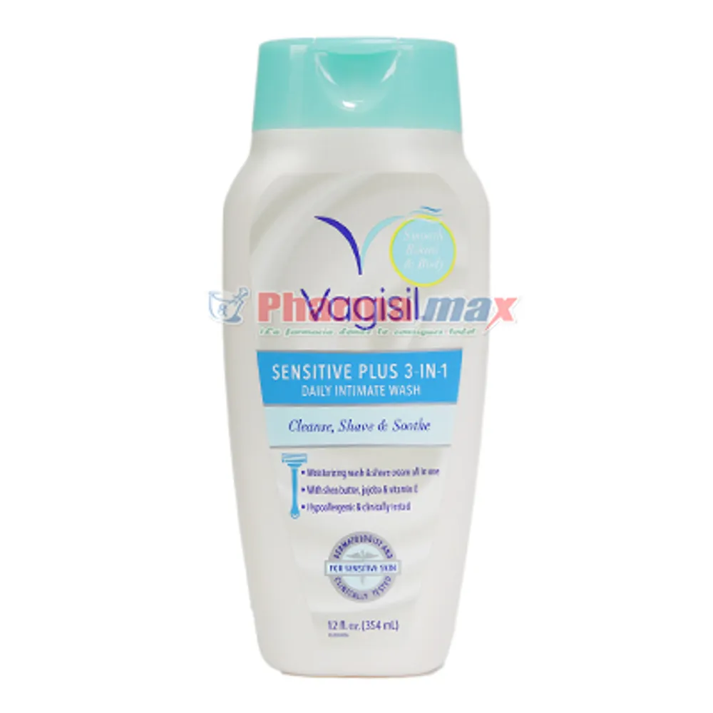 Vagisil Intimate Wash Sensitive Plus 3in1 Moisturizing 12oz