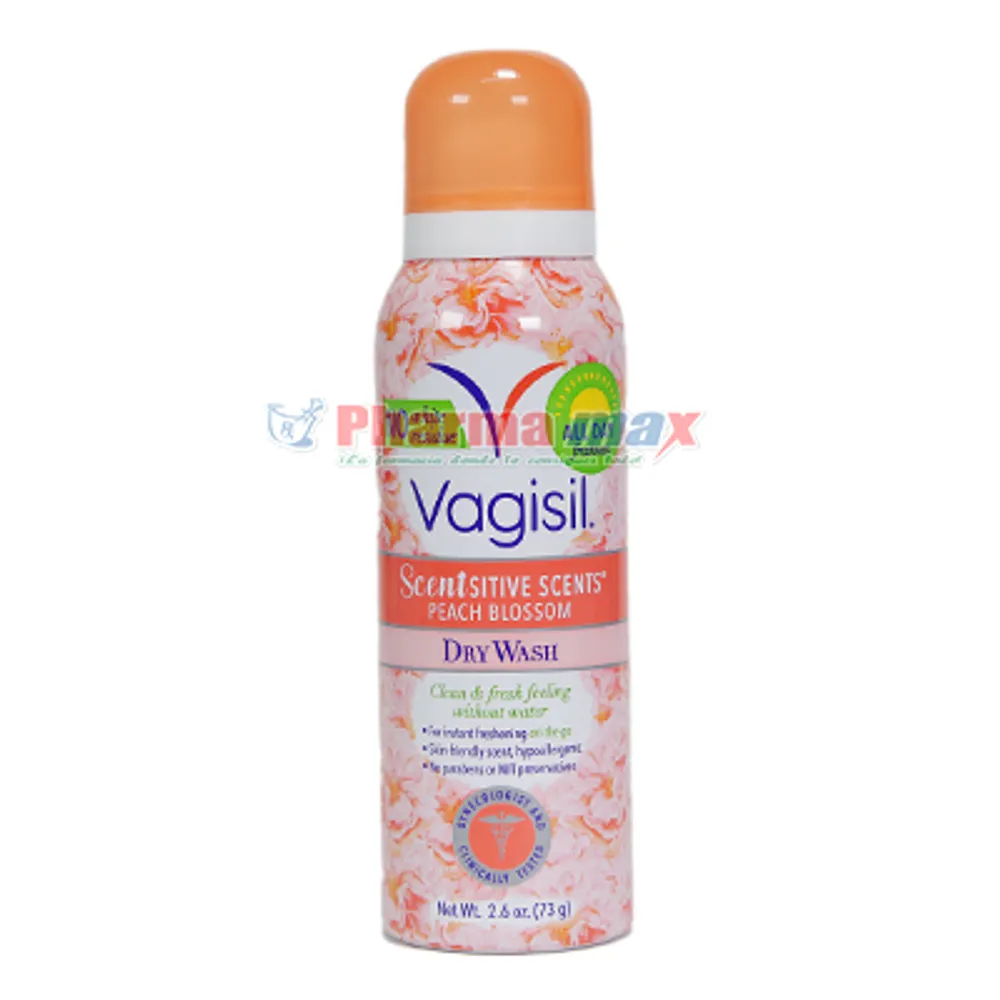 Vagisil Intimate Dry Wash Peach 2.6oz