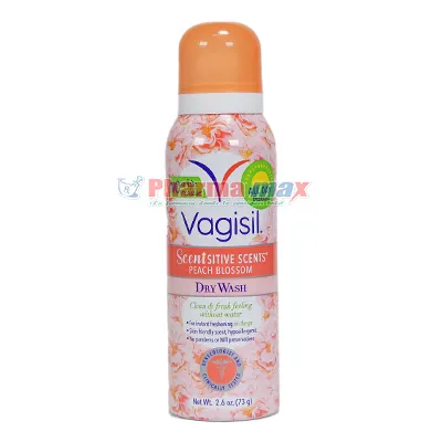 Vagisil Intimate Dry Wash Peach 2.6oz