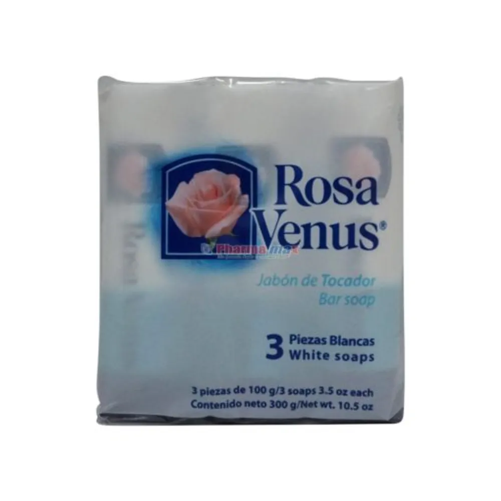 Rosa Venus Soap 3 bars 100g