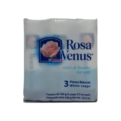 Rosa Venus Soap 3 bars 100g