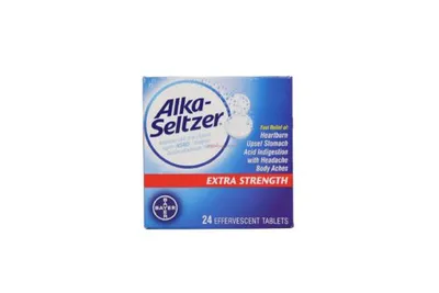 Alka Seltzer Extra Strength 24 Tablets