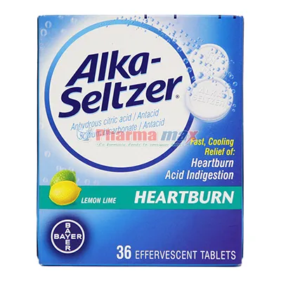 Alka-Seltzer Heartburn Lemon Lime 36 Tablets