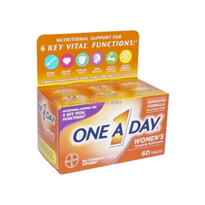 One A Day Womens Complete Multivitamin 60 Tabs