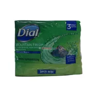 Dial Mountain Fresh Antibacterial Soap 3 bars 4oz