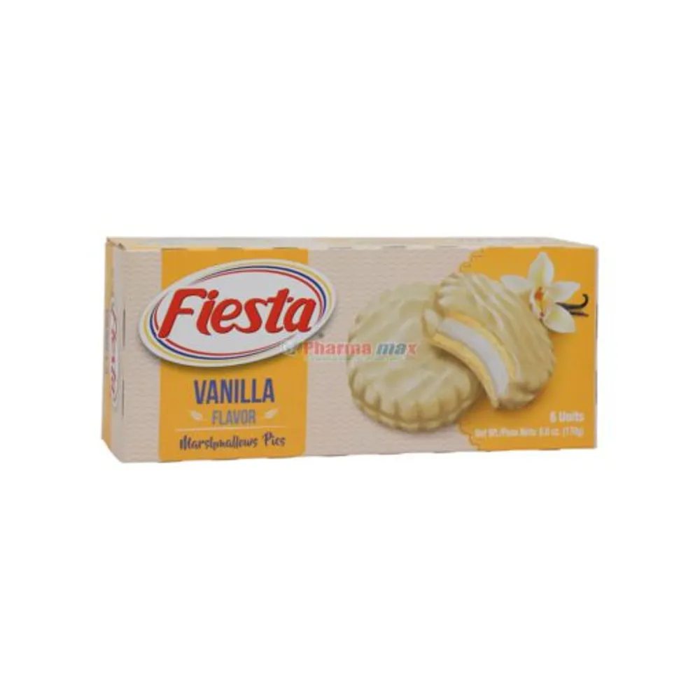 Fiesta Marshmallow Vanilla Pies 6oz