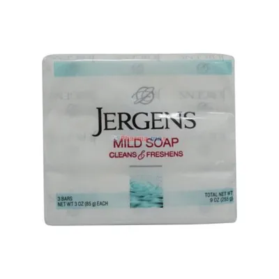 Jergens Mild Soap 3 bars 3oz