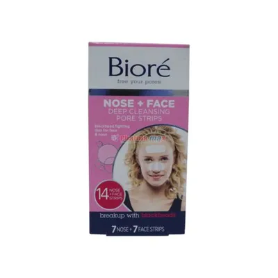 Biore Nose & Face Pore Strips 14ct