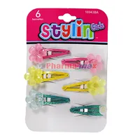 Stylin Girl Barrettes 6pc