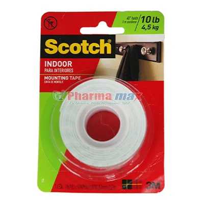 SCOTCH MOUNTING TAPE 1″x50″