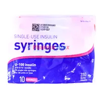 Leader Single Insulin Syringe 0.3cc 31G 10count