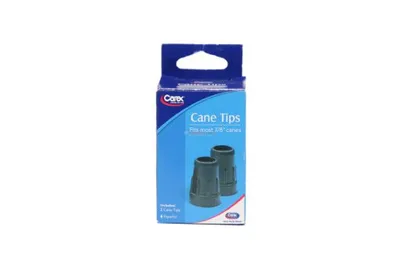 Carex Cane Tips 7/8″ 2 pack