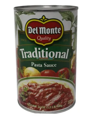 Del Monte Traditional Pasta Sauce 24oz