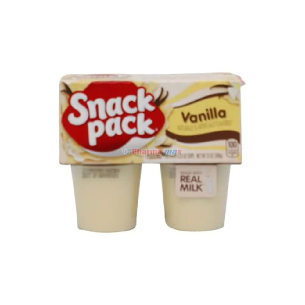 Snack Pack Vanilla 4 pack 13oz