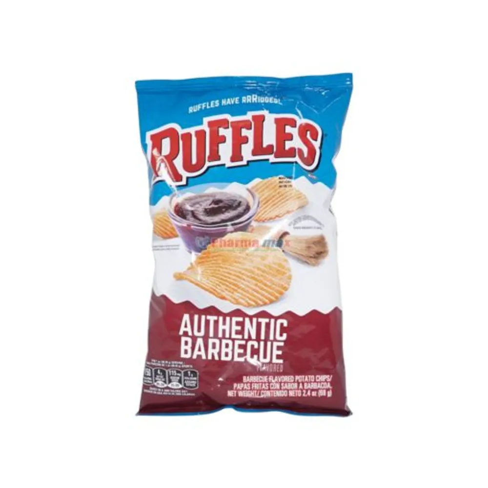 Frito Lay Ruffles Authentic Barbecue 2.4oz