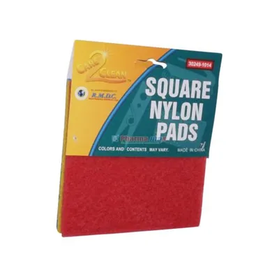 Care 2 Clean Sqr Nylon Pad 3pk