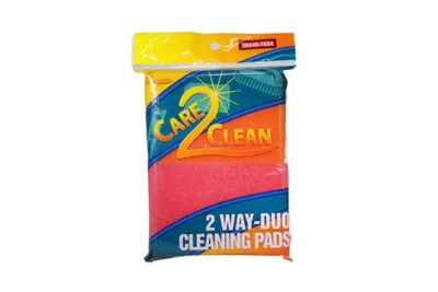 Care 2 Clean 2 Way Cleaning Pads 2pk