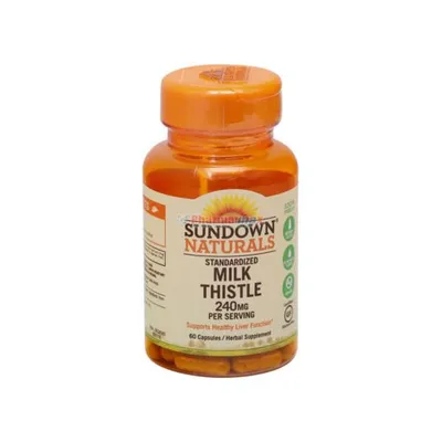 Sundown Milk Thistle 240mg 60 Capsules