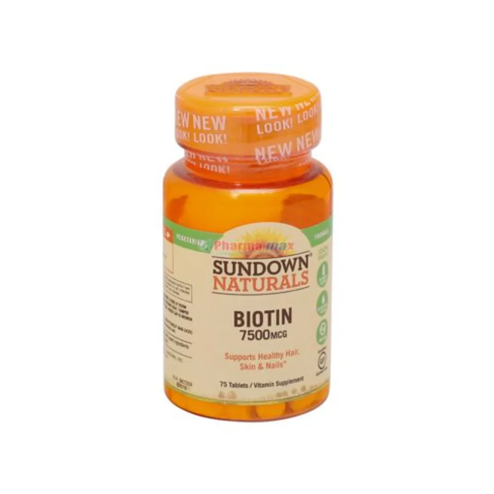 Sundown Biotin 7,500mcg 75 Tablets