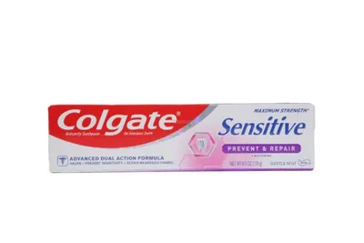 Colgate Toothpaste Sensitive Prevent & Repair Gentle Whitening Mint Paste 6oz