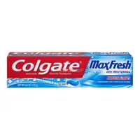 Colgate Toothpaste Max Fresh Breath Strips Cool Mint 6oz