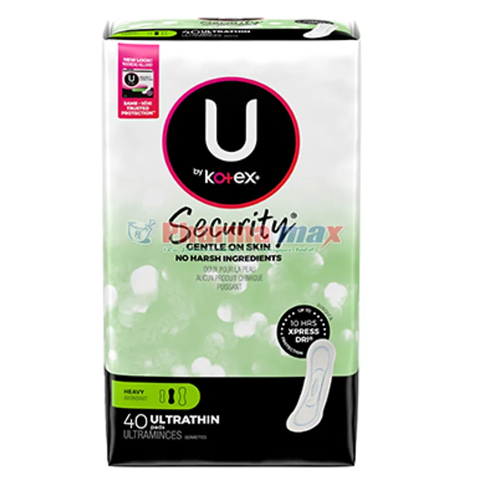 Kotex U Ultrathin Heavy 40ct