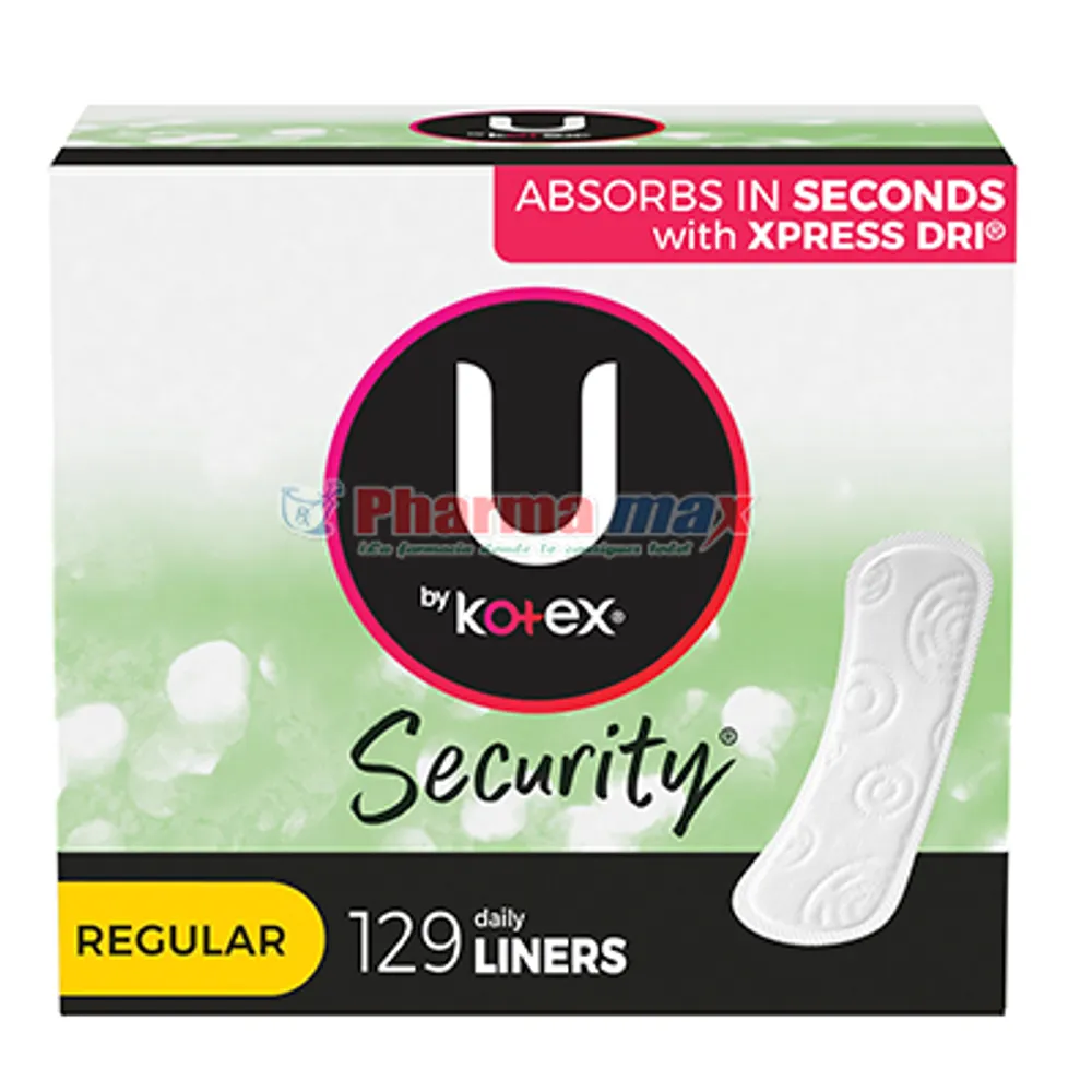 Kotex U Security Lightday 129ct