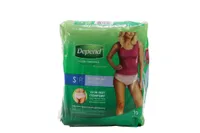 Depend Fit-Flex Underwear Maximum Small Women 19ct