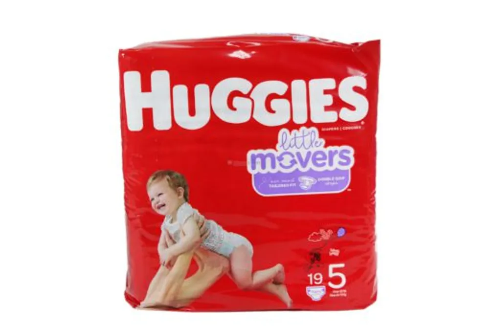 Huggies Little Movers Diapers #5 19ct