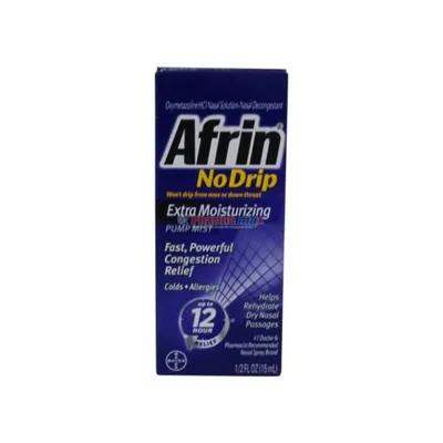 Afrin No Drip Extra Moisturizing 1/2oz