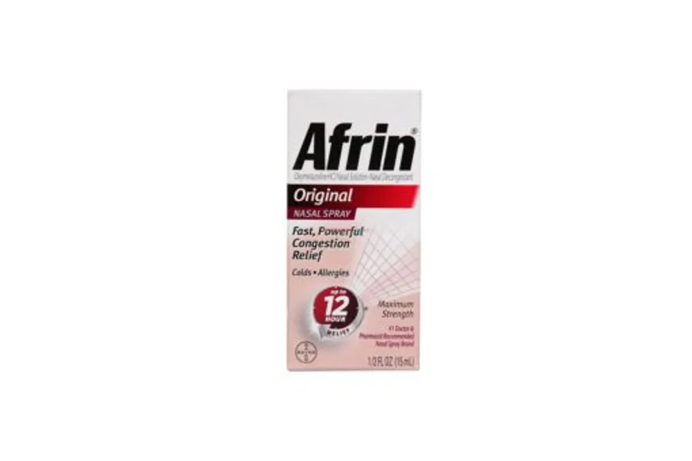 Afrin Nasal Spray Original 1/2oz