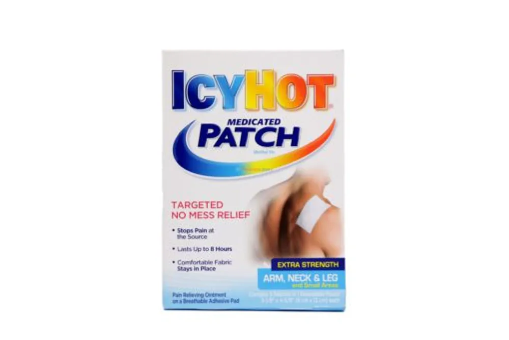 Icy Hot Patch Arm, Neck & Leg Extra Strength 5 Patches