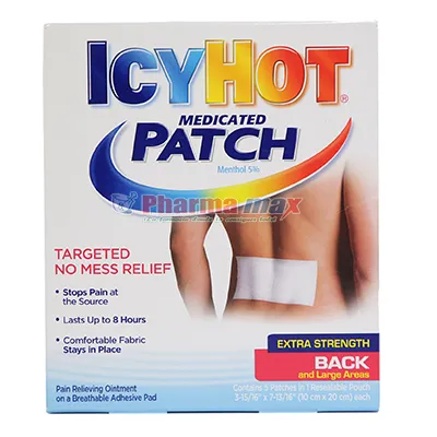 Icy Hot Patch Back  Extra Strength 5 Patches