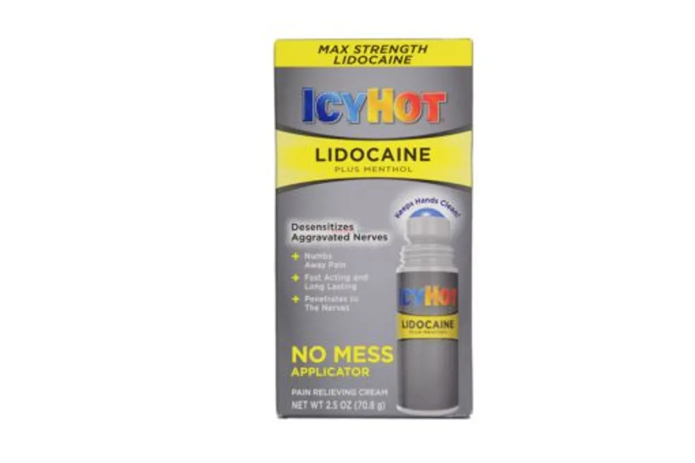 Icy Hot Lidocaine Roll On 2.5oz