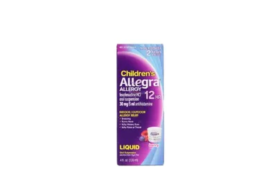 Children’s Allegra Allergy Liquid Berry Flavor 4oz