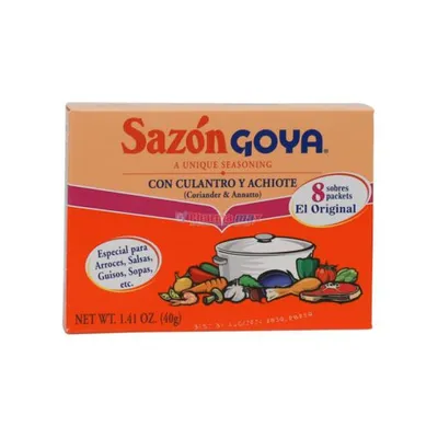 Goya Sazon with Culantro & Achiote 1.41oz