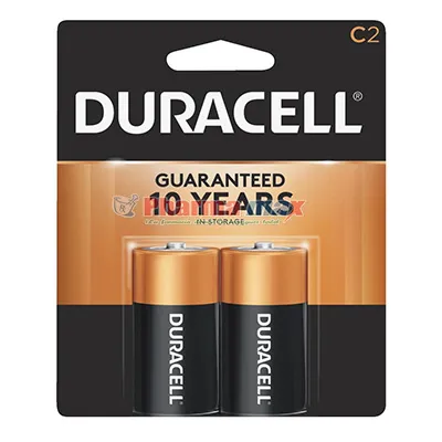 Duracell Coppertop C 2pk