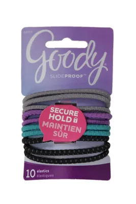 Goody Slide Proof Elastics 10pcs