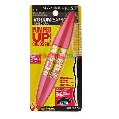 Maybelline Pumped Up Colossal Mascara 214 Glam Black