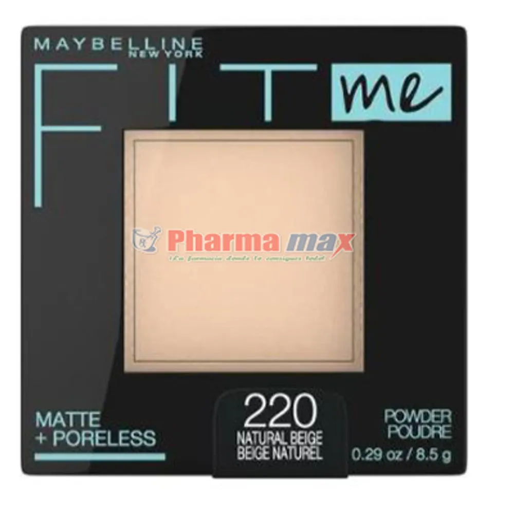 Maybelline Fit Me Matte+Poreless Powder 220 Natural Beige