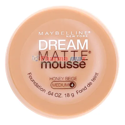 Maybelline Dream Matte Mousse Foundation 4 Honey Beige Medium