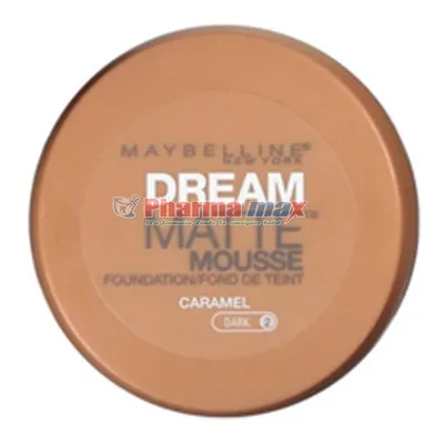 Maybelline Dream Matte Mousse Foundation 2 Caramel Dark