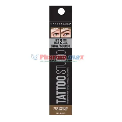 Maybelline Tattoo Studio Waterproof Brow Gel 255 Soft Brown