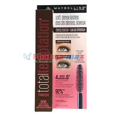 Maybelline Total Temptation Mascara 606 Deep Cocoa