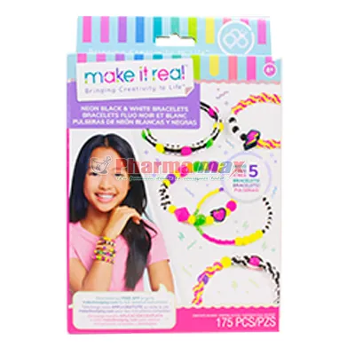 Make It Real Neon White Bracelet