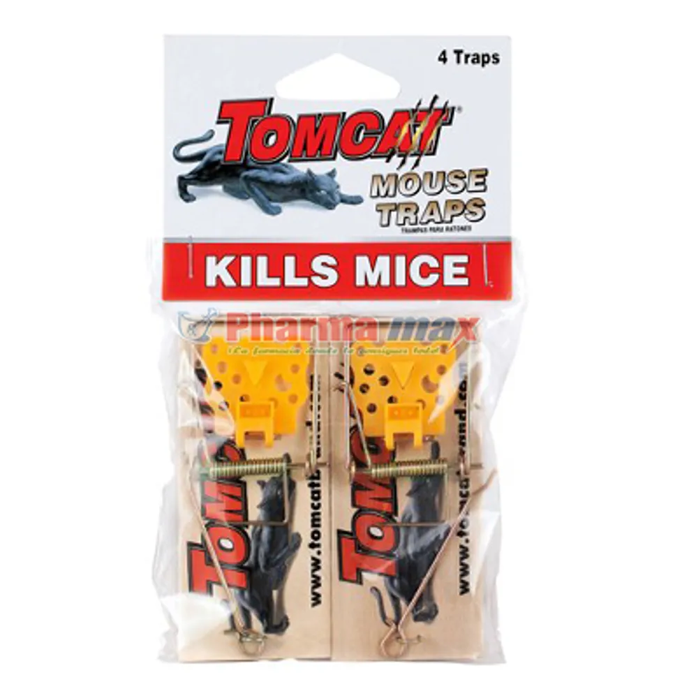 Tomcat Mouse Traps 4pcs