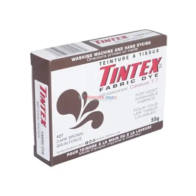 Tintex Fabric Dark Brown #27