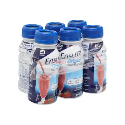 Ensure N/Shake Strawberry 6/8oz